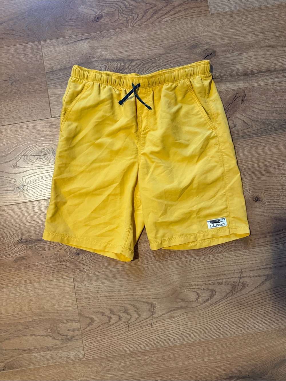 L.L. Bean Boy’s Yellow Swim Shorts
